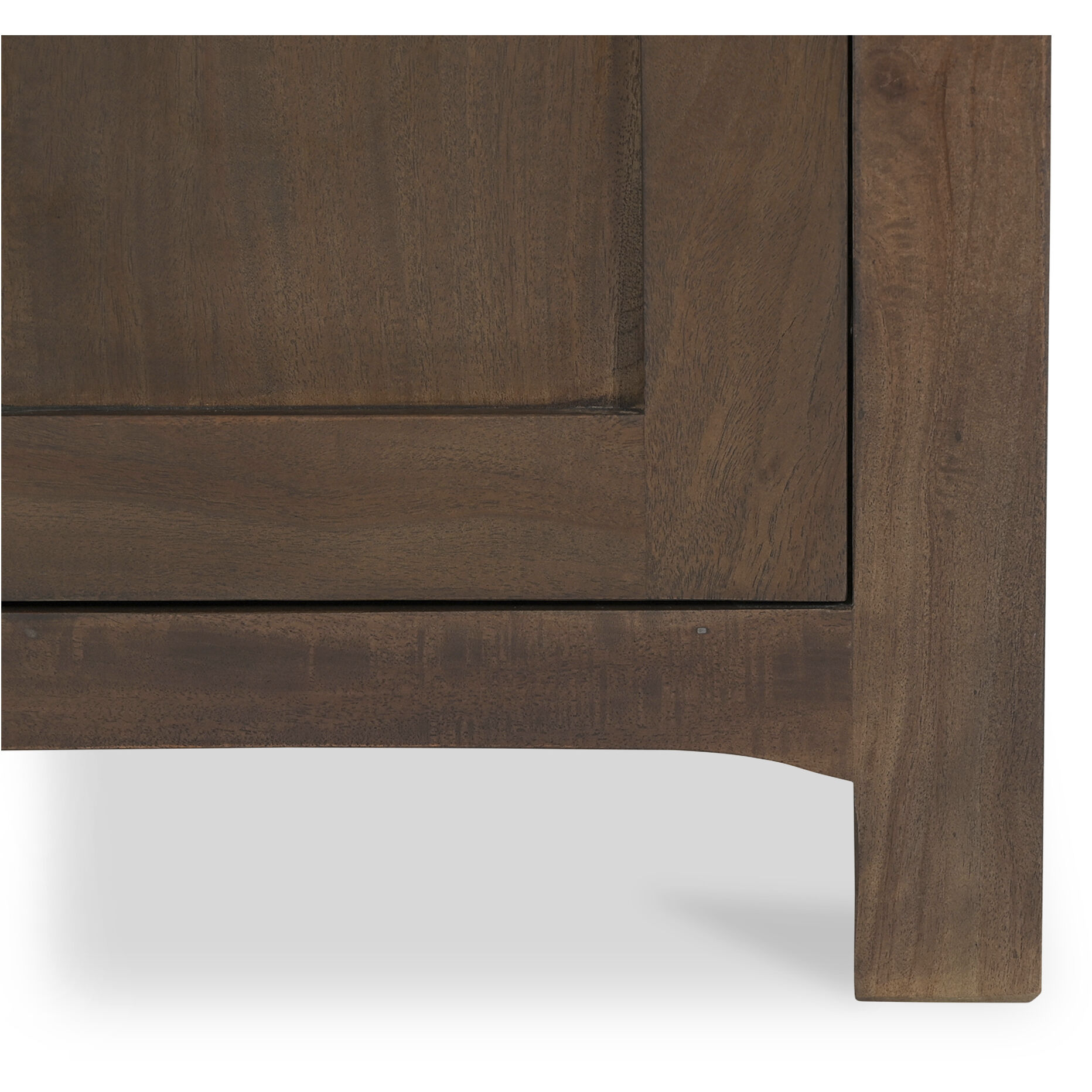 Gene Dark Brown Charging Nightstand